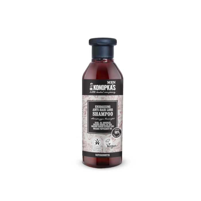 DR.KONOPKA's Men Šampūnas nuo plaukų slinkimo vyrams, 280 ml