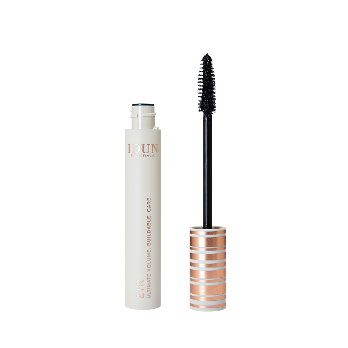 IDUN Minerals išskirtinės apimties suteikiantis blakstienų tušas, juodos spalvos EIR Nr. 5013, 13,5 ml