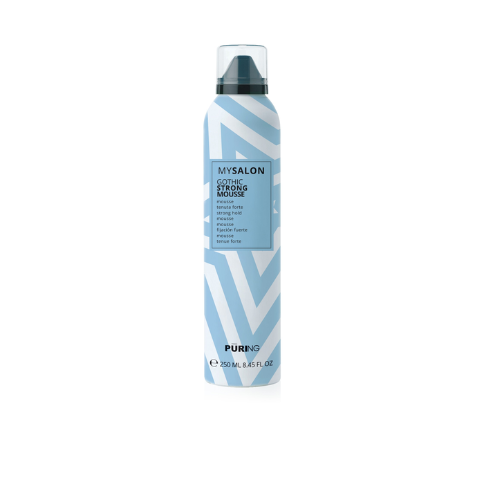 PURING GOTHIC STRONG MOUSSE stiprios fiksacijos putos, 250 ml