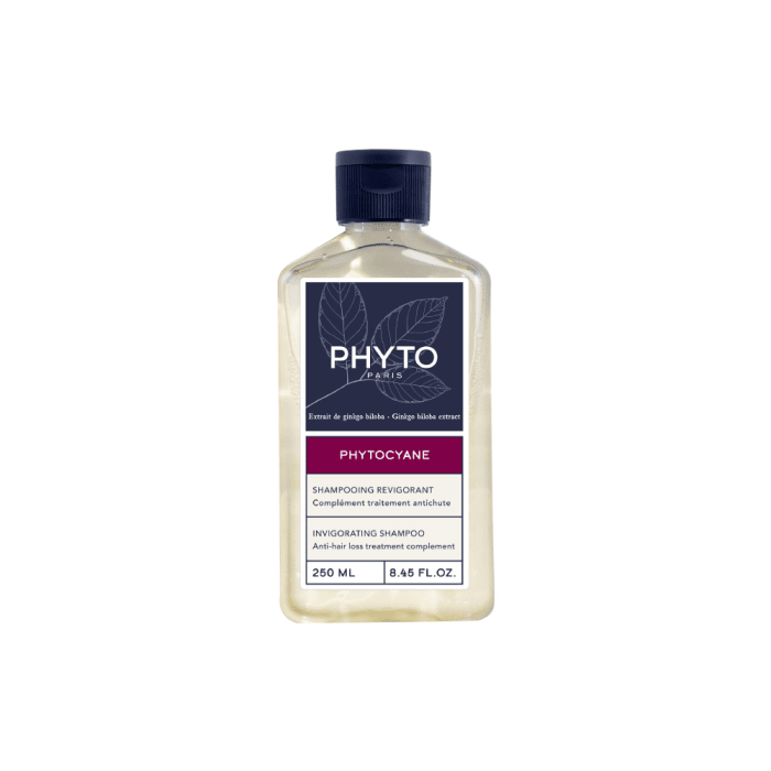PHYTO PHYTOCYANE šampūnas nuo plaukų slinkimo moterims 250ml