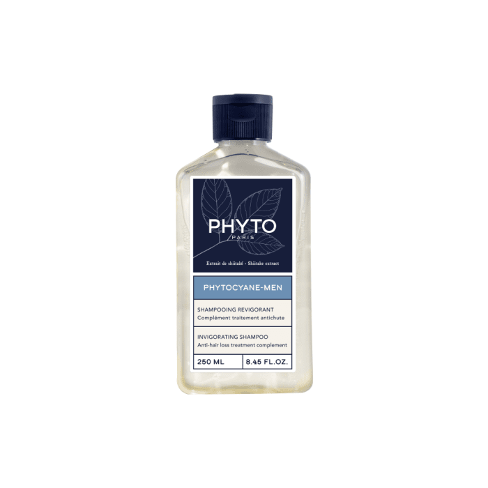 PHYTO PHYTOCYANE šampūnas nuo plaukų slinkimo vyrams 250ml