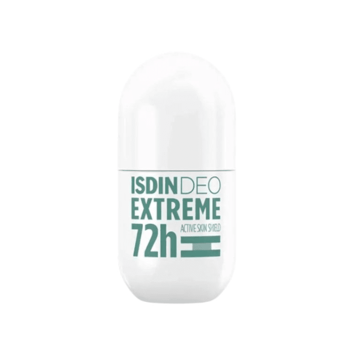 ISDIN DEO rutulinis antiperspirantas nuo gausaus prakaitavimo EXTREME 72H, 50 ml
