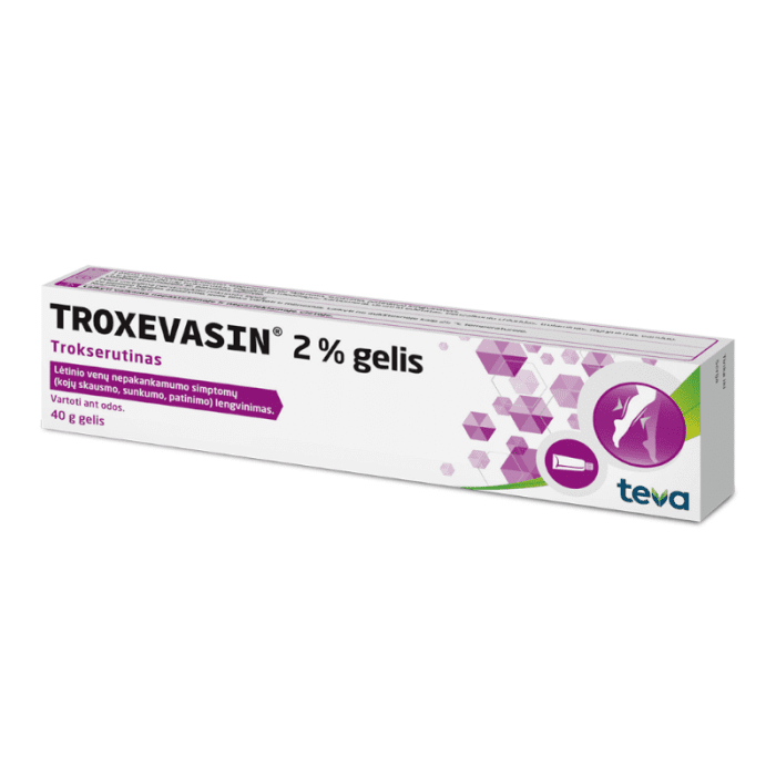 Troxevasin 20 mg/g gelis 40 g 
