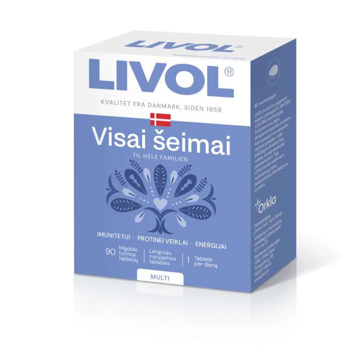 LIVOL MULTI tabletės visai šeimai, N90