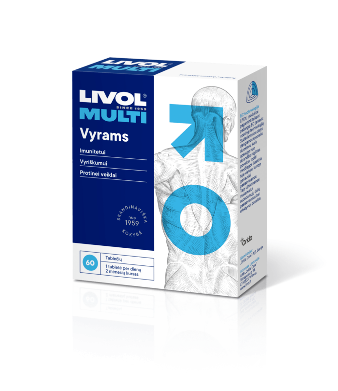 LIVOL MULTI tabletės Vyrams, N60