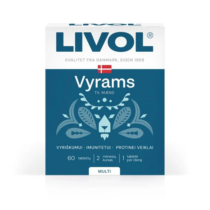 LIVOL MULTI tabletės Vyrams, N60
