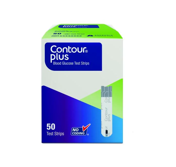 CONTOUR PLUS diagnostinės juostelės, N50