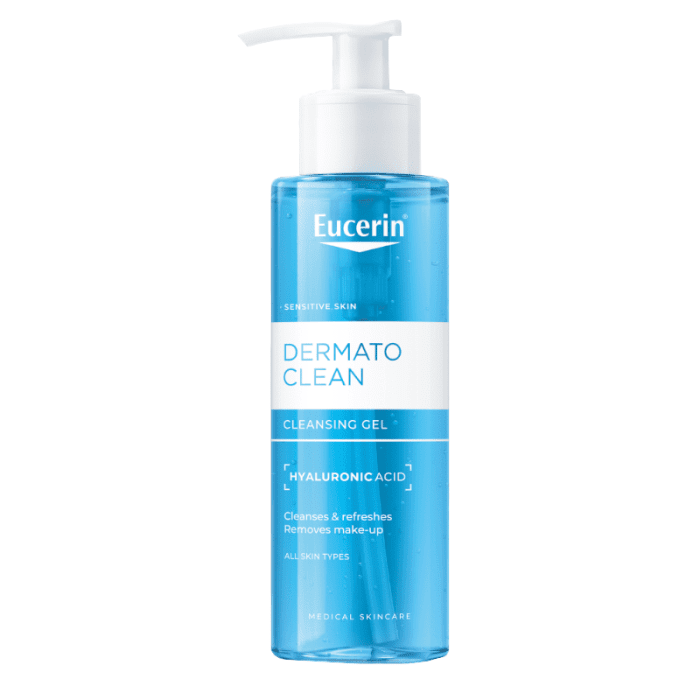 EUCERIN Dermatoclean prausimosi gelis visų tipų veido odai, 200ml
