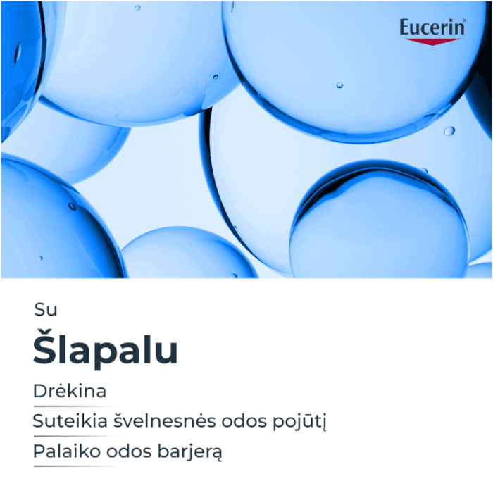 EUCERIN UreaRepair dieninis veido kremas sausai odai, 50 ml