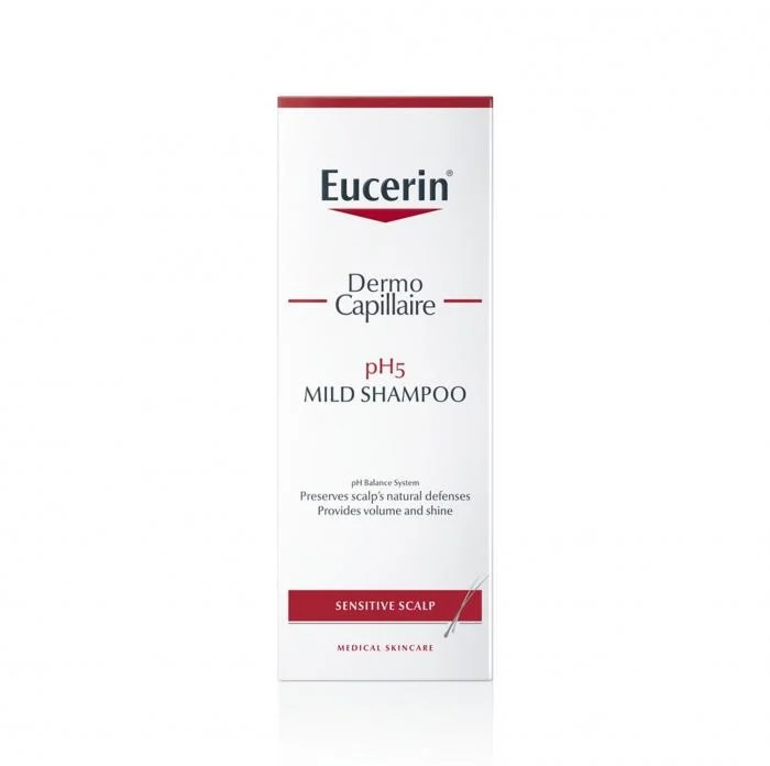 EUCERIN švelnus šampūnas pH5 DERMOCAPILLAIRE 250 ml
