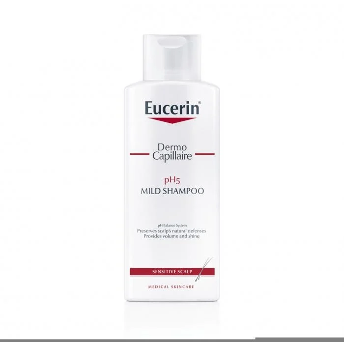 EUCERIN švelnus šampūnas pH5 DERMOCAPILLAIRE 250 ml