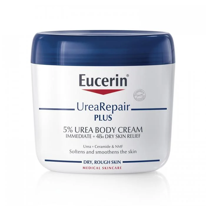 EUCERIN kūno kremas su 5% šlapalo UreaRepair PLUS, 450 ml