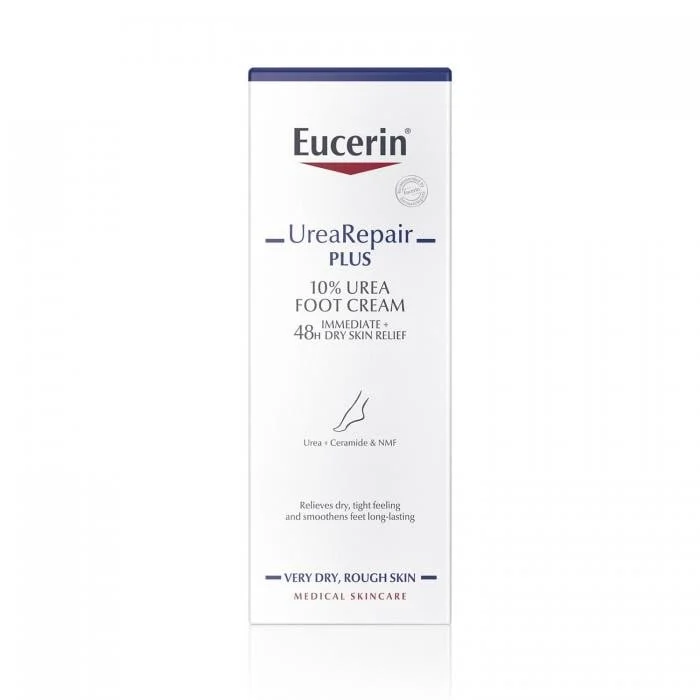 EUCERIN kremas pėdoms sausai odai su 10% šlapalo UreaRepair PLUS, 100 ml