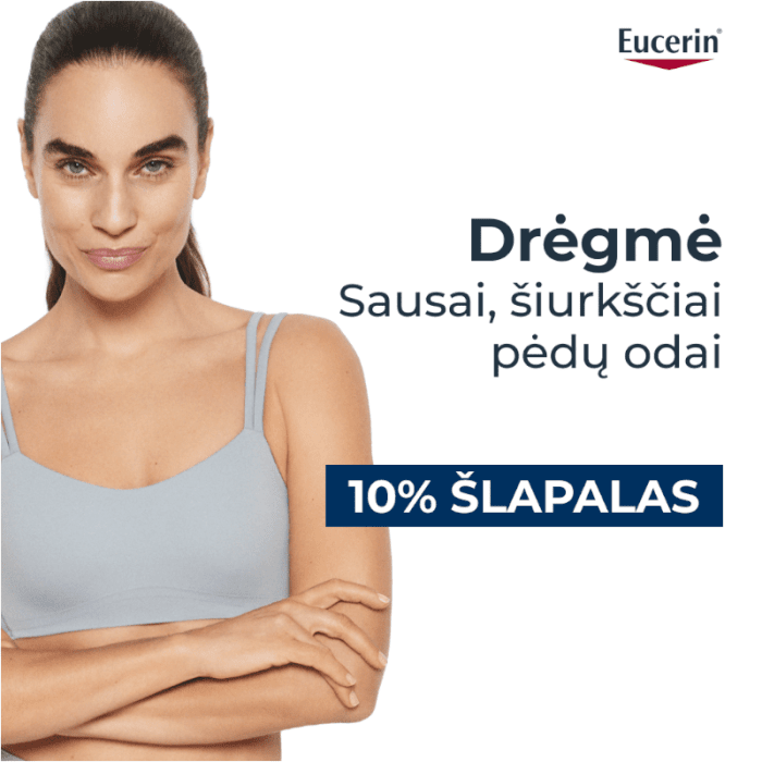 EUCERIN UreaRepair 10 % Urea pėdų kremas sausai odai, 100 ml