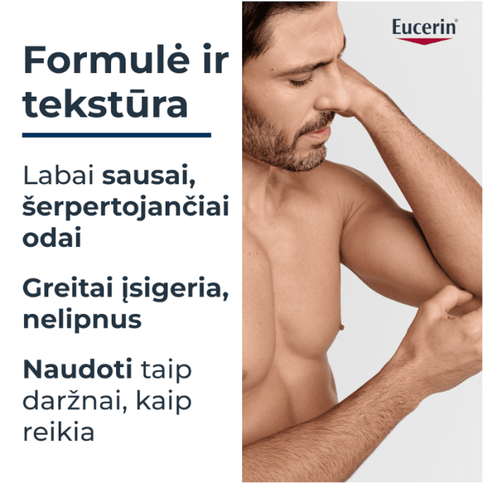 EUCERIN UreaRepair 10 % Urea intensyvus drėkinamasis losjonas labai sausai odai, 400 ml