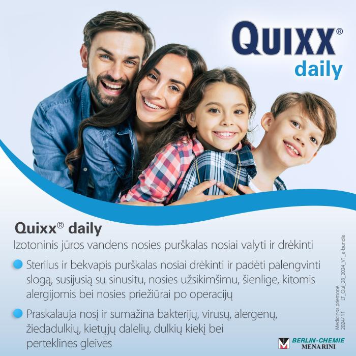 Quixx Daily nosies purškalas 100 ml