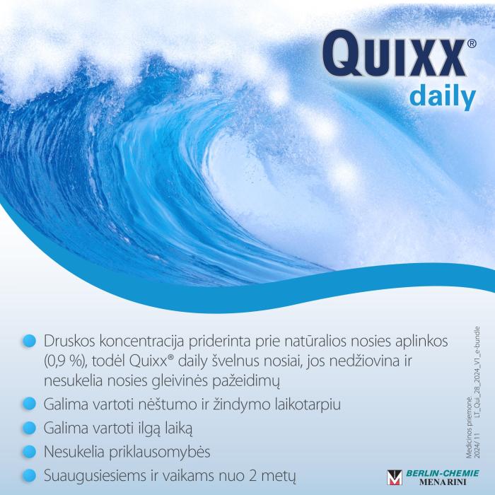 Quixx Daily nosies purškalas 100 ml
