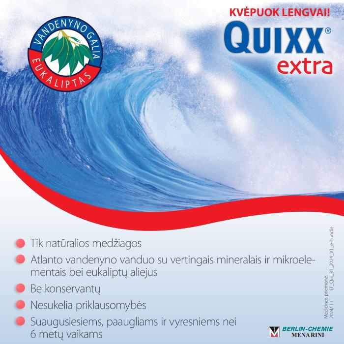Quixx Extra nosies purškalas 30 ml