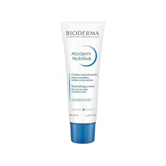 BIODERMA intensyviai maitinantis ir raminantis veido kremas sausai odai ATODERM NUTRITIVE, 40 ml