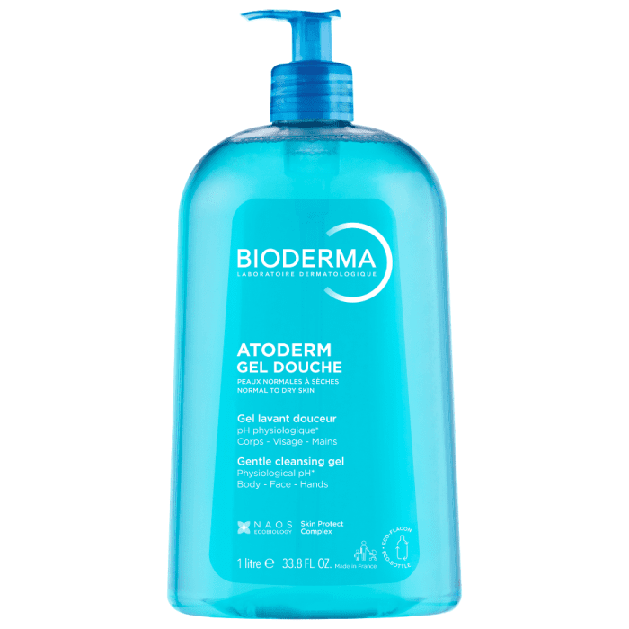 BIODERMA gelinis dušo prausiklis ATODERM, 1 l