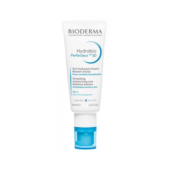 BIODERMA drėkinamasis kremas dehidratuotai, jautriai odai HYDRABIO PERFECTEUR, SPF 30, 40 ml