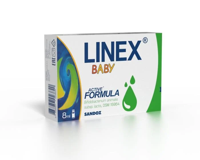 Linex Baby lašai 8 ml 