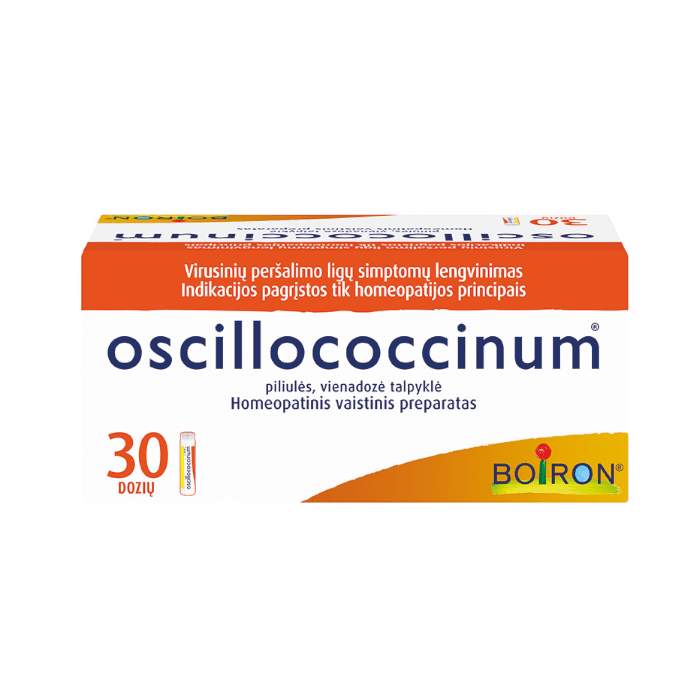 Oscillococcinum 1,0 g piliulės vienadozėje talpyklėje N30