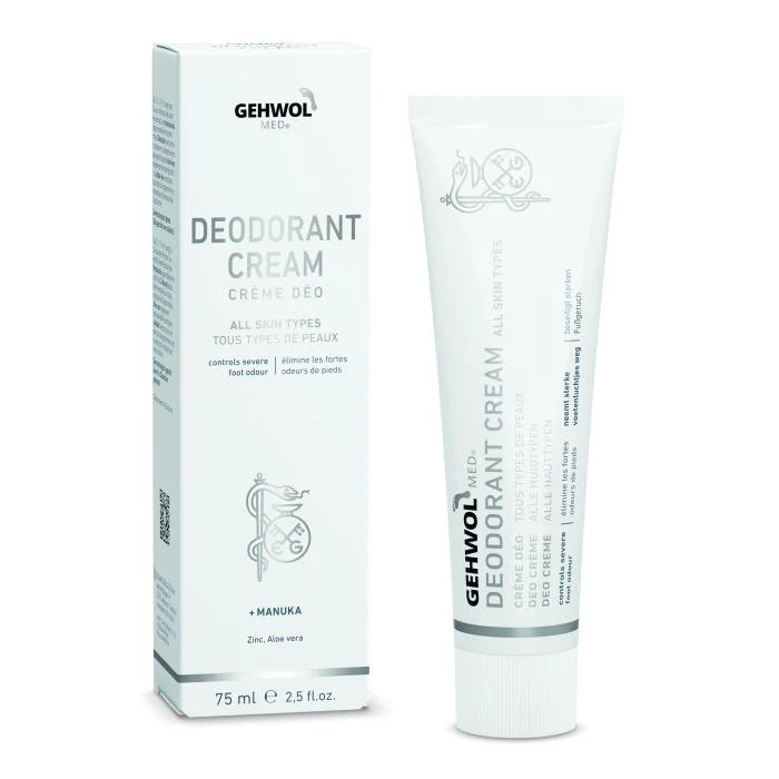 GEHWOL MED DEODORANT CREAM dezodoruojamasis pėdų kremas 75 ml