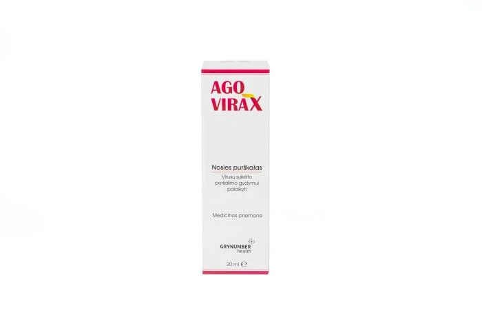 AGOVIRAX nosies purškalas, 20 ml 