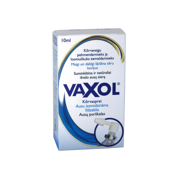 Vaxol purškalas ausims 10 ml