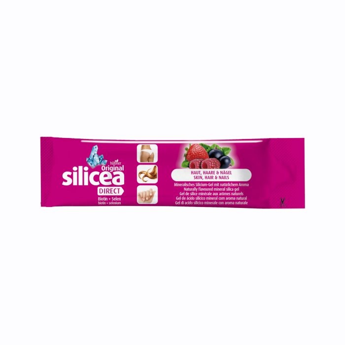 Silicea DIRECT 15 ml mineralinis silicio gelis su biotinu ir selenu N30