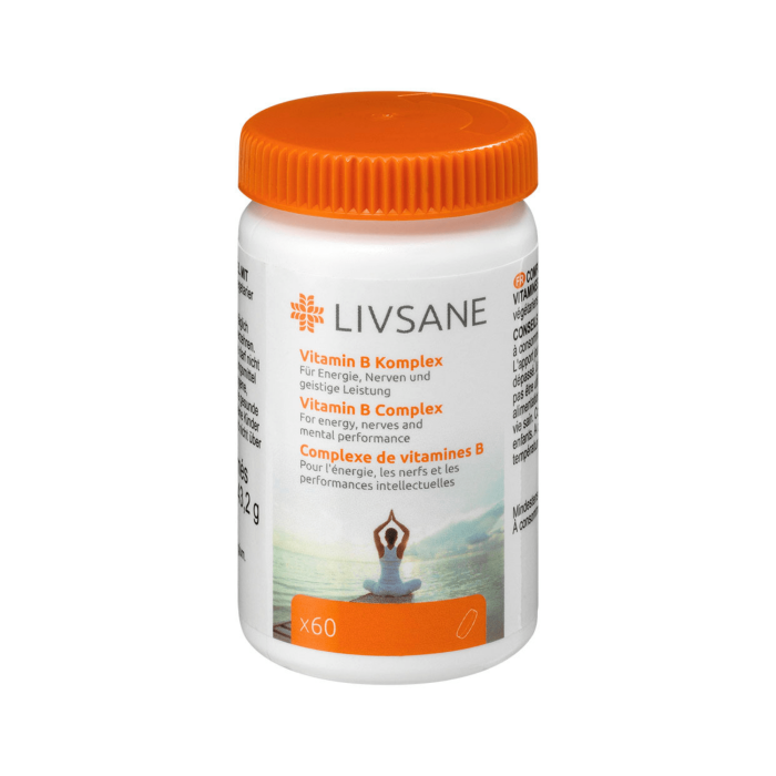 LIVSANE vitaminų B komplekso tabletės N60