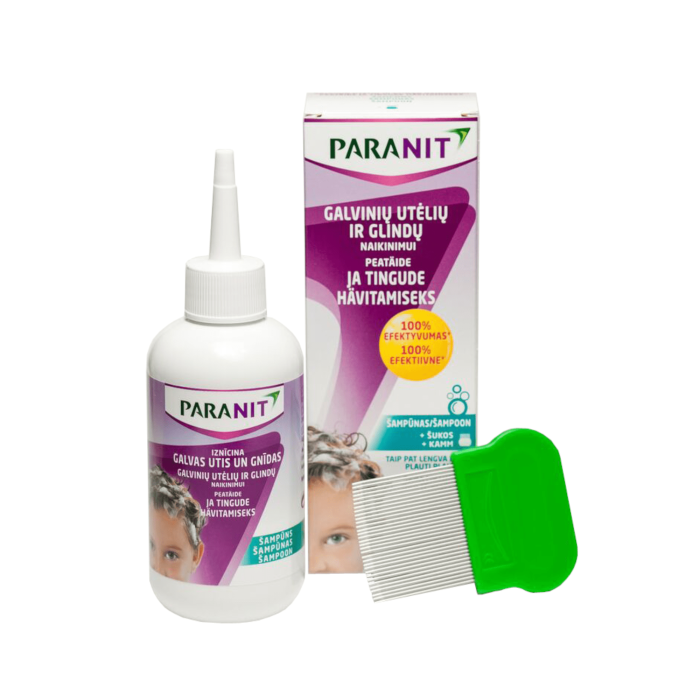 PARANIT šampūnas nuo utėlių ir glindų 200 ml