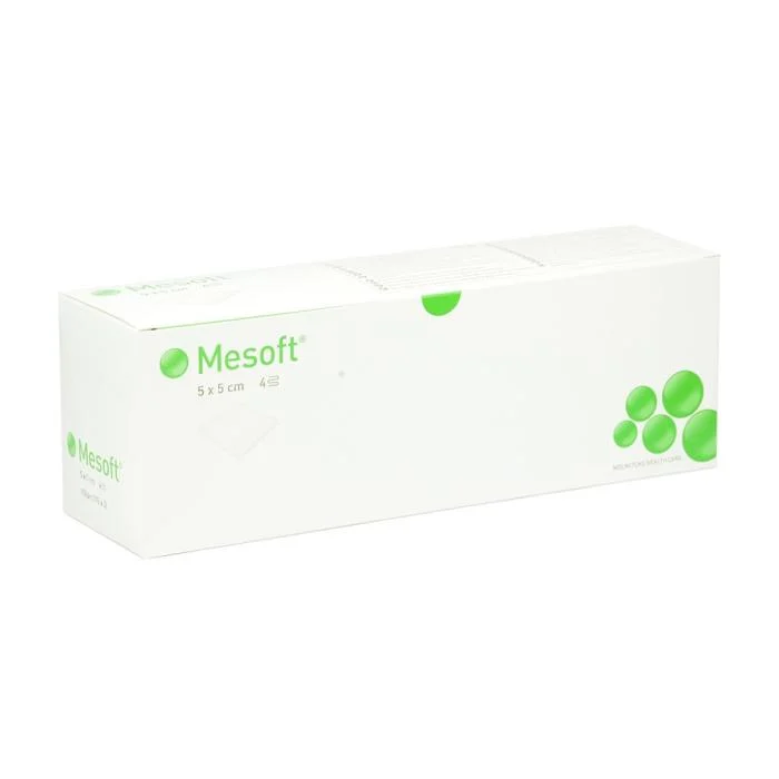 Mesoft keturkampiai tamponai 5 x 5 cm, sterilūs N150 