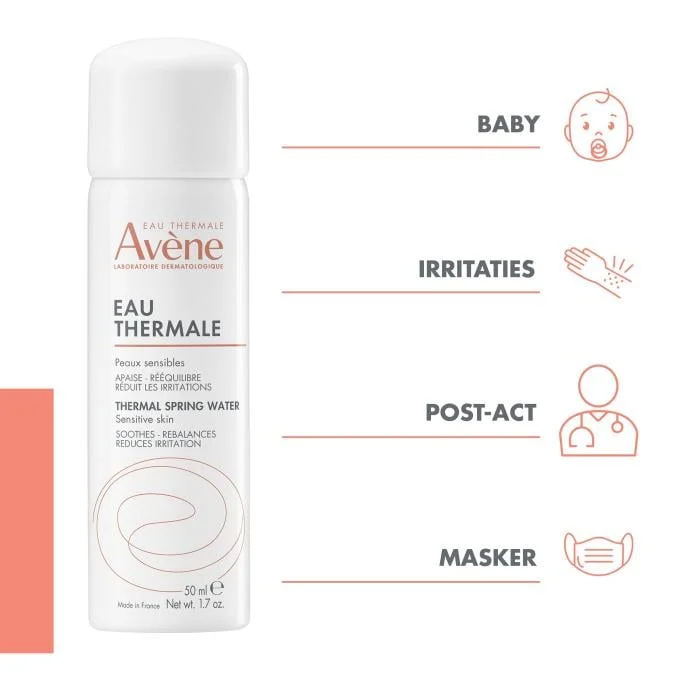 AVENE EAU THERMALE terminis šaltinio vanduo, 50 ml