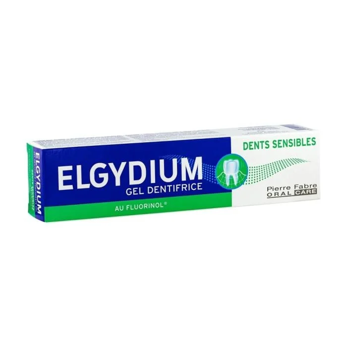 ELGYDIUM dantų pasta gelis jautriems dantims su fluoru SENSITIVE, 75 ml