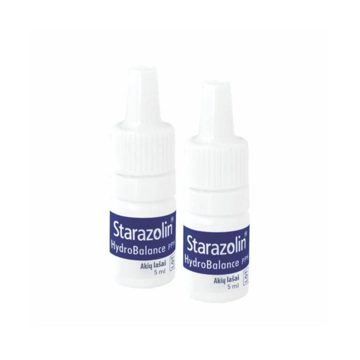 Starazolin HydroBalance PPH drėkinamieji akių lašai 5 ml, N2