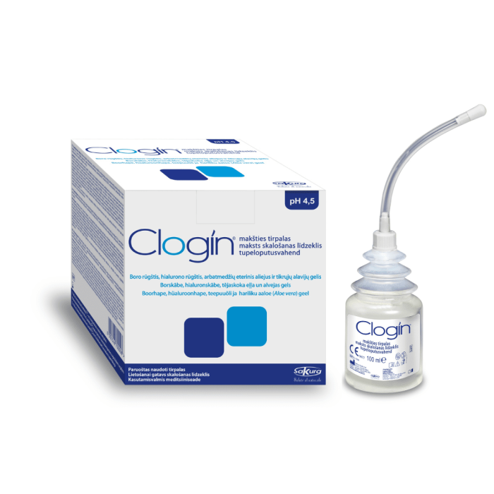 CLOGIN pH 4,5 makšties tirpalas 100 ml, N5
