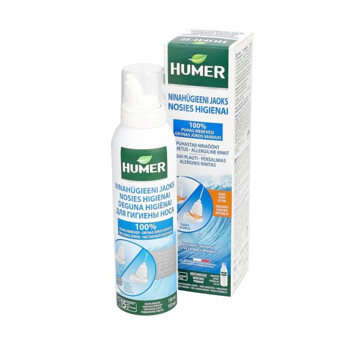 HUMER  suaugusiems izotoninis nosies purškalas, nuo 15 m., 150 ml