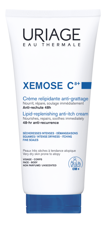 URIAGE, XEMOSE C8+ universalus minkštinamasis kremas, 200ml