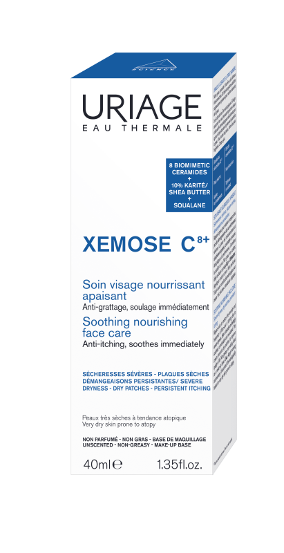 URIAGE XEMOSE C8+ VISAGE veido kremas, 40ml