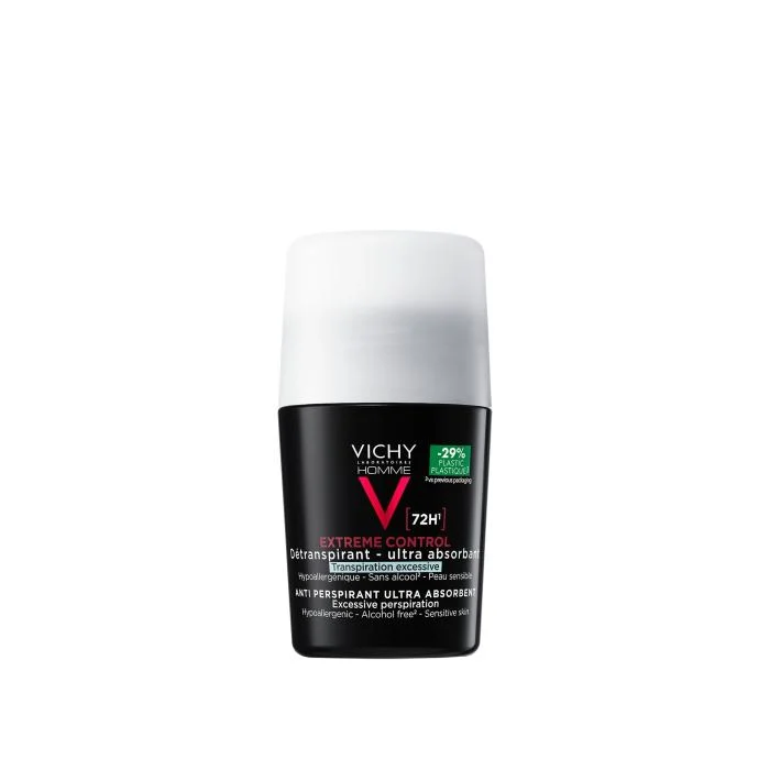 VICHY HOMME 72 val. antiperspirantas nuo intensyvaus prakaitavimo vyrams , 50 ml