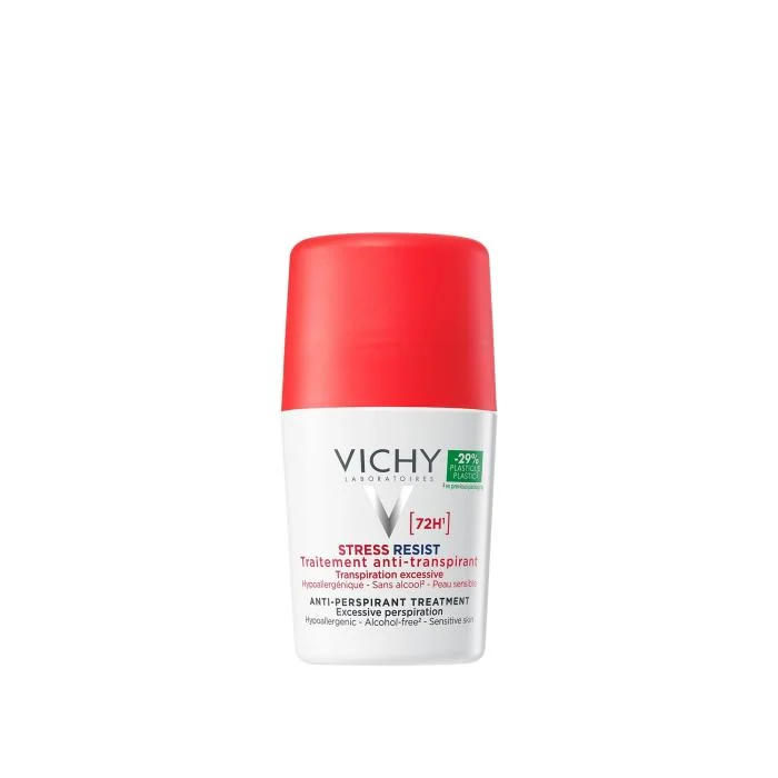 VICHY 72 val. antiperspirantas nuo padidėjusio prakaitavimo, 50 ml
