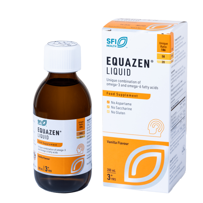 Equazen Eye Q vanilės skonio skystis 200 ml