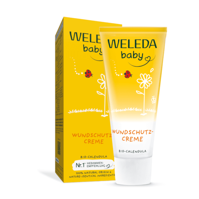 WELEDA CALENDULA BABY kremas nuo iššutimų su cinku ir medetkomis 75 ml
