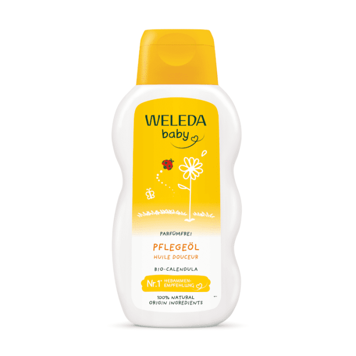 WELEDA CALENDULA BABY bekvapis kūno aliejus 200 ml