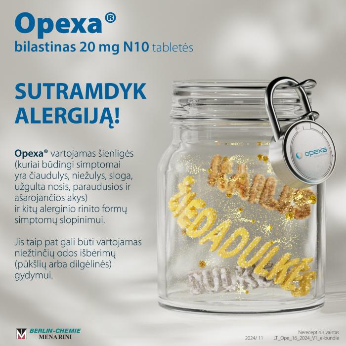 OPEXA 20 mg tabletės N10