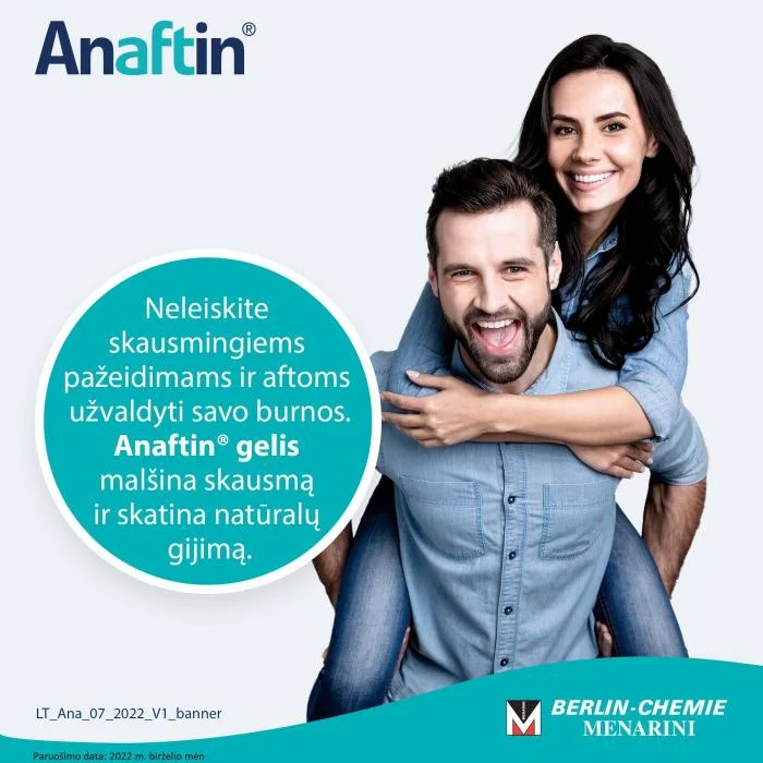 Anaftin gelis 8 ml