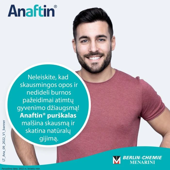 Anaftin purškalas 15 ml