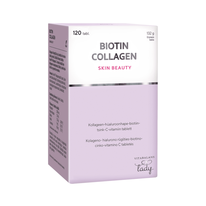 BIOTIN COLLAGEN maisto papildas odai N120
